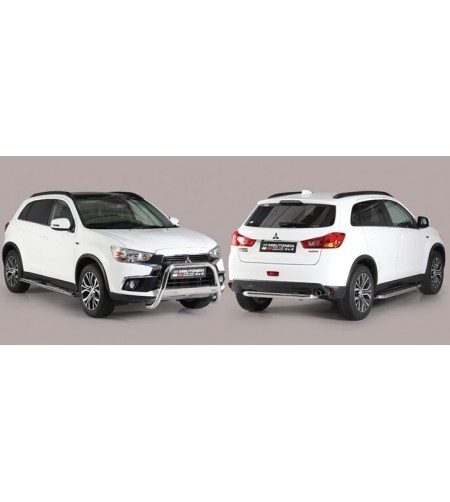 Seitenschutzbügel - Misutonida - Steps - Schwarz matt - Satz - Mitsubishi - ASX - 2017-2020