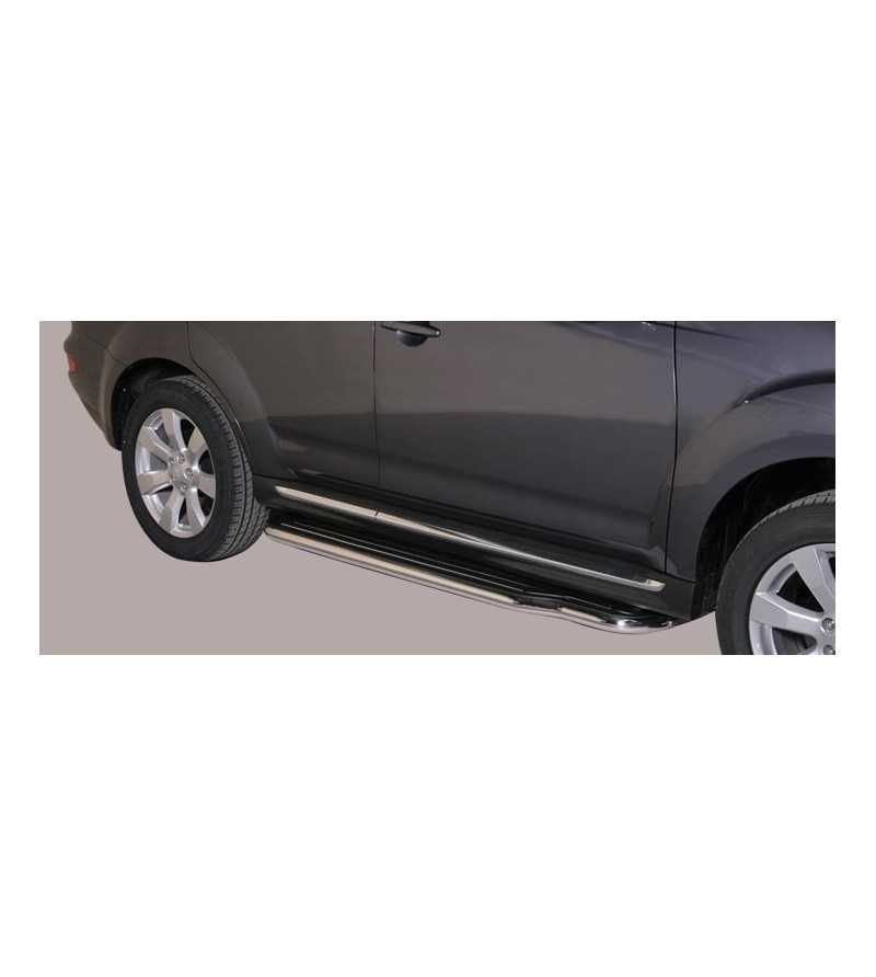 Sidorör - Misutonida - Steps - Svart Matt - Set - Mitsubishi - Outlander - 2010-2012 Sidorör - Misutonida - Steps - Svart Matt - Set - Mitsubishi - Outlander - 2010-2012