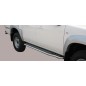 Sidebars - Misutonida - Steps - Zwart mat - Set - Mazda - BT-50 - Double Cab - 2009-2012