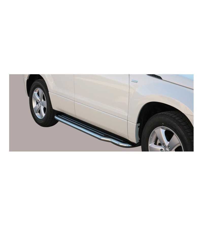 Sidebars - Misutonida - Steps - Zwart mat - Set - Suzuki - Grand Vitara - 5 deurs - 2009-2012 Sidebars - Misutonida - Steps - Zwart mat - Set - Suzuki - Grand Vitara - 5 deurs - 2009-2012