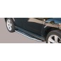 Sidebars - Misutonida - Steps - Black matte - Set - Peugeot - 4007 - 2008-2012