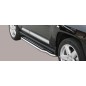 Sidebars - Misutonida - Steps - Zwart mat - Set - Jeep - Compass - 2007-2010 Sidebars - Misutonida - Steps - Zwart mat - Set - Jeep - Compass - 2007-2010