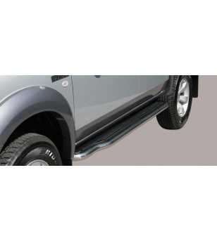 Sidebars - Misutonida - Steps - Black Matte - Ford - Ranger - 2006-2008