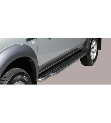Sidebars - Misutonida - Steps - Black matte - Set - Ford - Ranger - 2006-2008