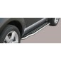 Sidebars - Misutonida - Steps - Black matte - Set - Mitsubishi - Outlander - 2007-2009