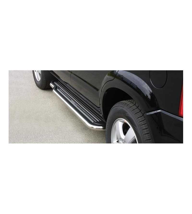 Sidebars - Misutonida - Steps - Black matte - Set - Hyundai - Tucson - 2004-2014 Sidebars - Misutonida - Steps - Black matte - Set - Hyundai - Tucson - 2004-2014