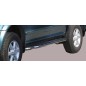 Sidebars - Misutonida - Steps - Black matte - Set - Isuzu - D-Max - 2003-2007