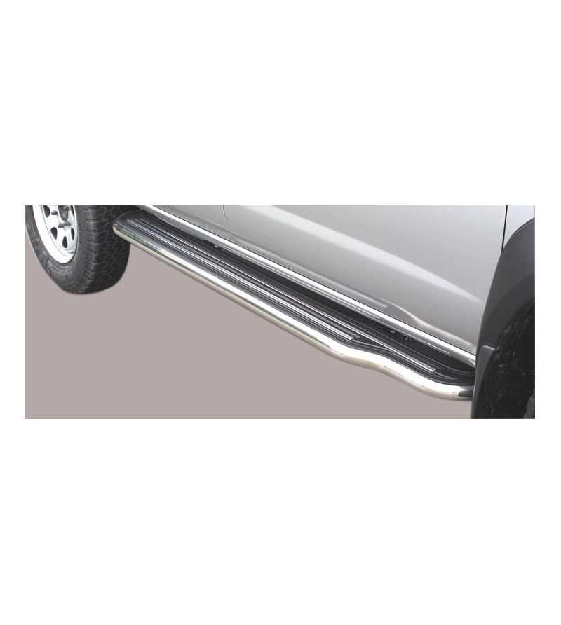 Seitenschutzbügel - Misutonida - Steps - Schwarz matt - Satz - Nissan - King Cab - Double Cab - 2002-2005 Seitenschutzbügel - Misutonida - Steps - Schwarz matt - Satz - Nissan - King Cab - Double Cab - 2002-2005