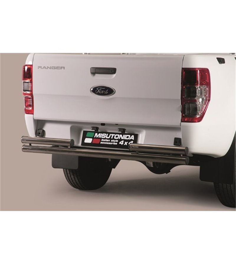 Rearbar - Misutonida - Double - Svart Matt - Ford - Ranger - Double Cab - 2019-2022 Rearbar - Misutonida - Double - Svart Matt - Ford - Ranger - Double Cab - 2019-2022