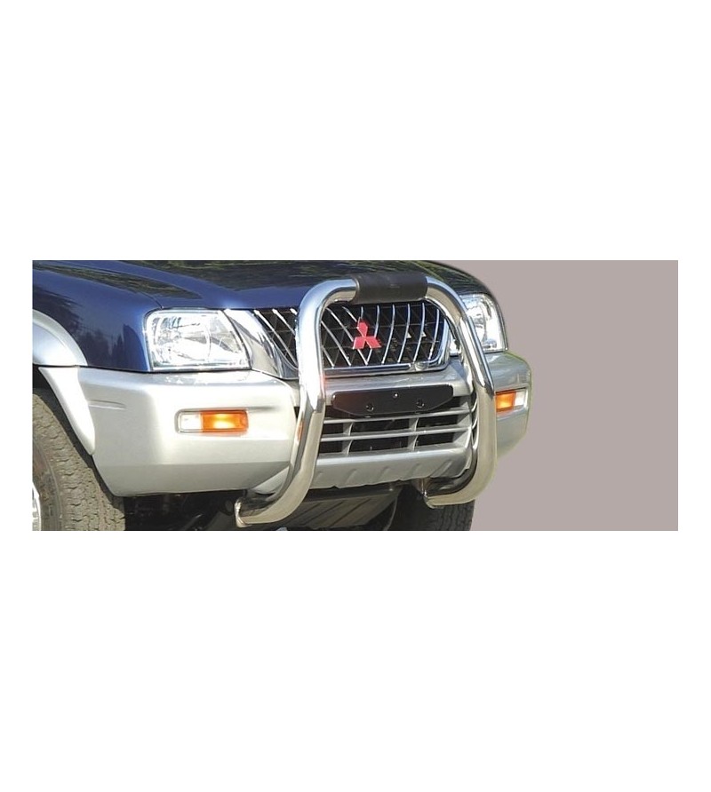 Bullenfänger - Misutonida - Big - Schwarz matt - Mitsubishi - L200 - 2002-2005 Bullenfänger - Misutonida - Big - Schwarz matt - Mitsubishi - L200 - 2002-2005