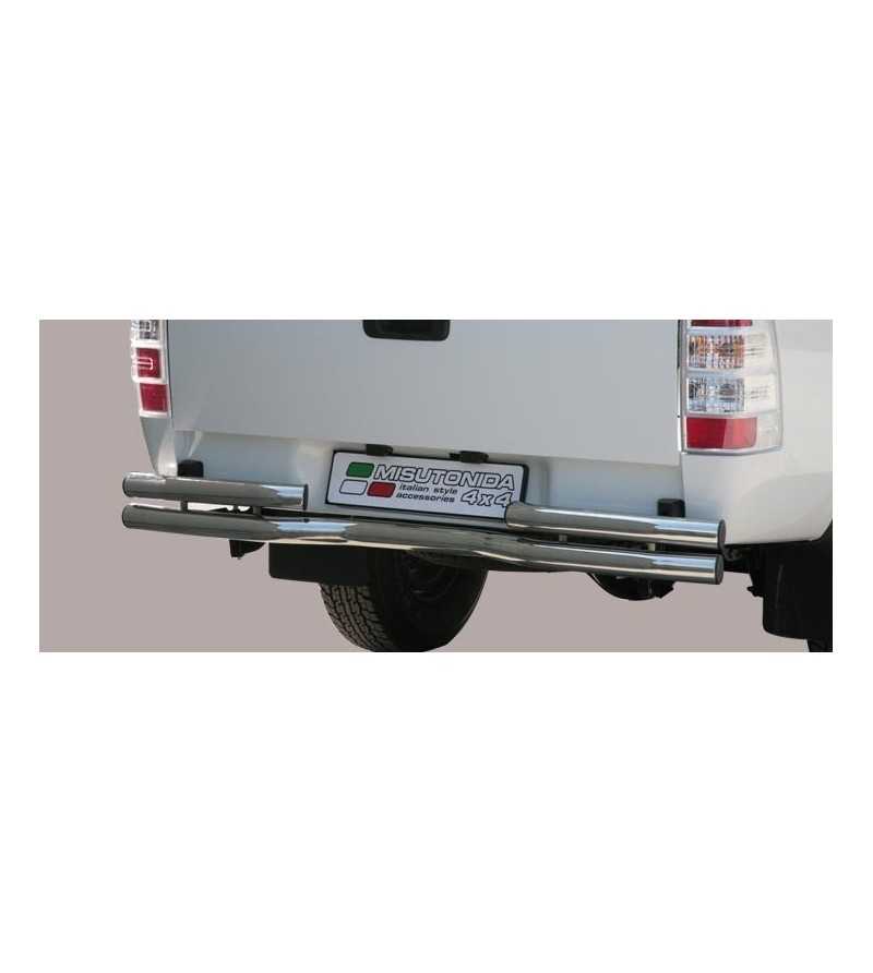 Rearbar - Misutonida - Double - Gebogen - Zwart mat - Ford - Ranger - 2009-2011 Rearbar - Misutonida - Double - Gebogen - Zwart mat - Ford - Ranger - 2009-2011