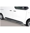 Vivaro LWB 2019-, Oval Grand Pedana Oval Side Bars with steps - GPO/482/LWB - Lights and Styling