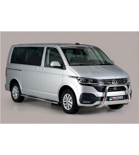 Sidebars - Misutonida - Grand Pedana - Oval - Zwart mat - Volkswagen - Transporter - T6 - L1 - 2015-2019