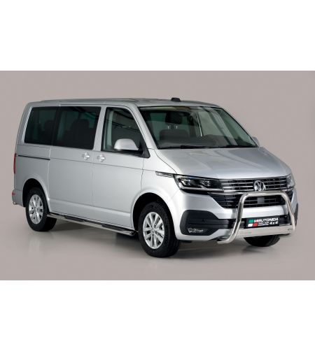 Sidorör - Misutonida - Grand Pedana - Oval - Svart Matt - Set - Volkswagen - Transporter - T6.1 - L1 - 2019-2023