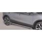 Sidebars - Misutonida - Grand Pedana - Oval - Black matte - Nissan - Qashqai - 2014-2017