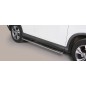 Sidebars - Misutonida - Grand Pedana - Oval - Black matte - Set - Honda - CR-V - 2013-2015