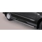 Sidebars - Misutonida - Grand Pedana - Oval - Black matte - Set - SsangYong - Actyon Sports - 2012-2018 Sidebars - Misutonida - Grand Pedana - Oval - Black matte - Set - SsangYong - Actyon Sports - 2012-2018