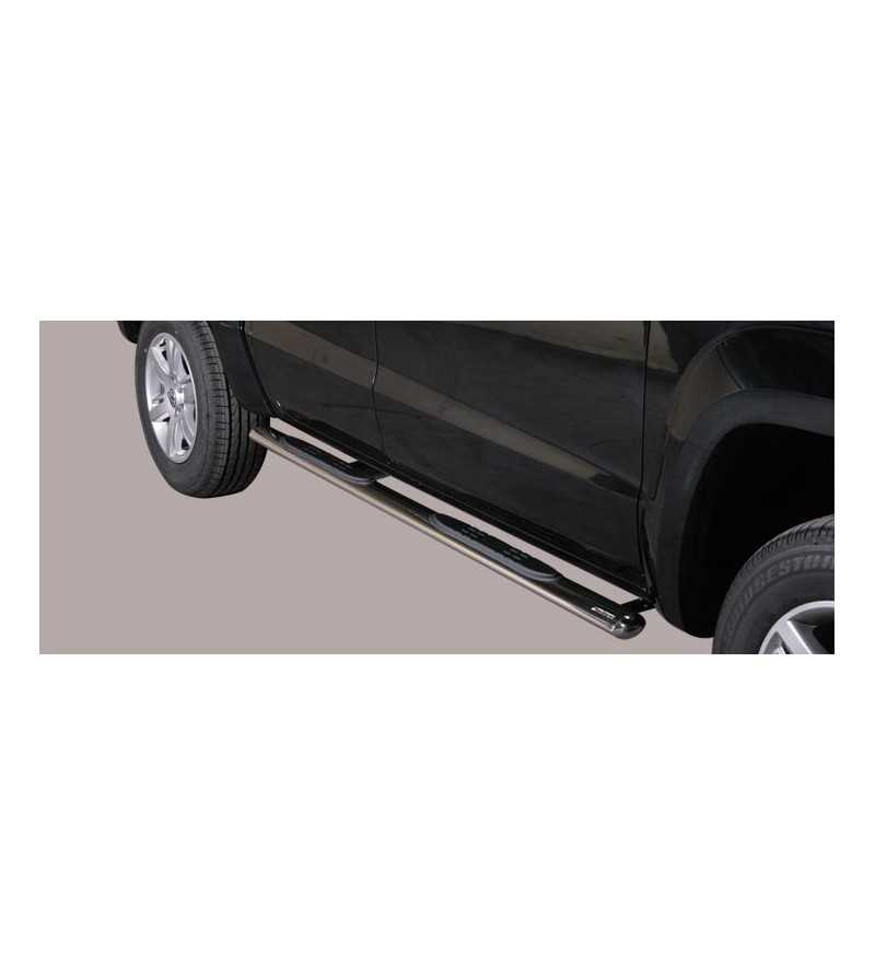 Seitenschutzbügel - Misutonida - Grand Pedana - Oval - Schwarz matt - Satz - Volkswagen - Amarok - 2010-2015 Seitenschutzbügel - Misutonida - Grand Pedana - Oval - Schwarz matt - Satz - Volkswagen - Amarok - 2010-2015