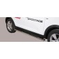 Seitenschutzbügel - Misutonida - Grand Pedana - Oval - Schwarz matt - Satz - Kia - Sportage - 2011-2015 Seitenschutzbügel - Misutonida - Grand Pedana - Oval - Schwarz matt - Satz - Kia - Sportage - 2011-2015