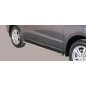 Sidebars - Misutonida - Grand Pedana - Oval - Black matte - Set - Hyundai - Santa Fe - 2010-2012