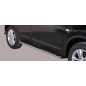 Sidebars - Misutonida - Grand Pedana - Oval - Black matte - Set - Nissan - Qashqai - 2010-2014