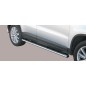 Seitenschutzbügel - Misutonida - Grand Pedana - Oval - Schwarz matt - Satz - Volkswagen - Tiguan - 2007-2011 Seitenschutzbügel - Misutonida - Grand Pedana - Oval - Schwarz matt - Satz - Volkswagen - Tiguan - 2007-2011