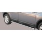 Sidebars - Misutonida - Grand Pedana - Oval - Black matte - Set - Nissan - Qashqai - 2008-2014