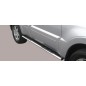 Sidebars - Misutonida - Grand Pedana - Oval - Black matte - Set - Mitsubishi - Pajero - 5 doors - 2007-2015