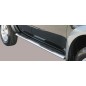 Seitenschutzbügel - Misutonida - Grand Pedana - Oval - Schwarz matt - Satz - Mitsubishi - L200 - Double Cab - 2006-2009 Seitenschutzbügel - Misutonida - Grand Pedana - Oval - Schwarz matt - Satz - Mitsubishi - L200 - Double Cab - 2006-2009