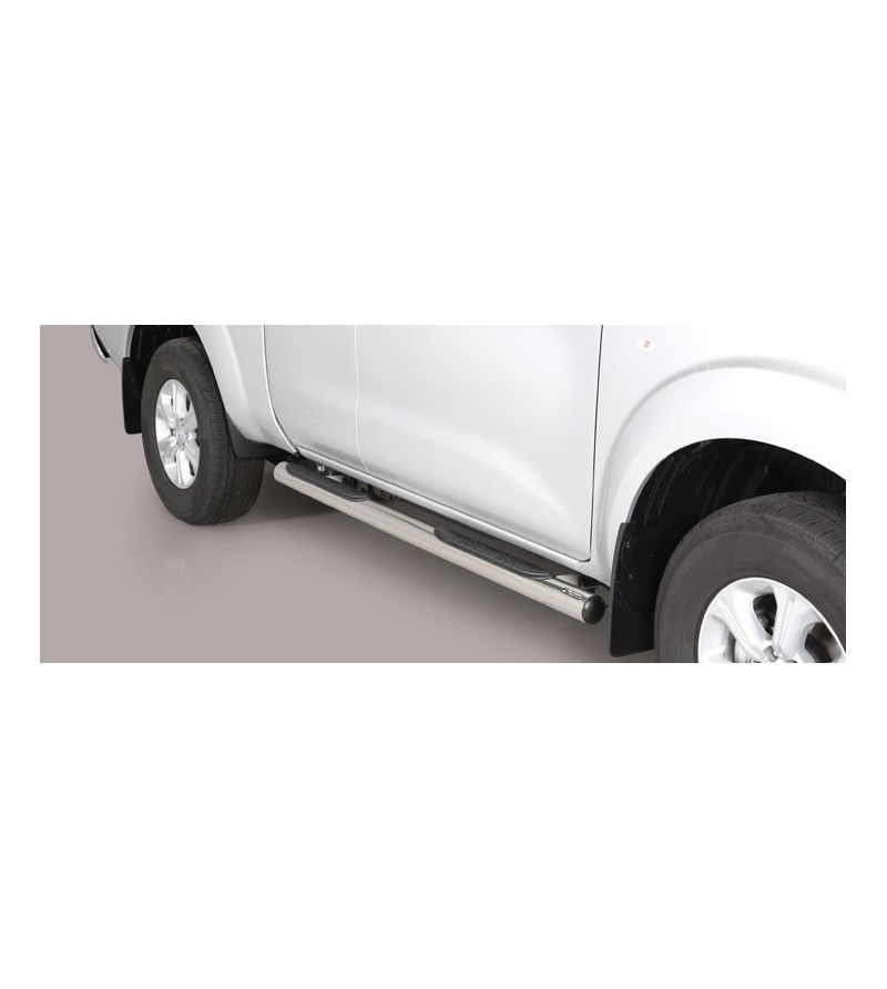 Seitenschutzbügel - Misutonida - Grand Pedana - Schwarz matt - Satz - Nissan - Navara - 2016+ Seitenschutzbügel - Misutonida - Grand Pedana - Schwarz matt - Satz - Nissan - Navara - 2016+