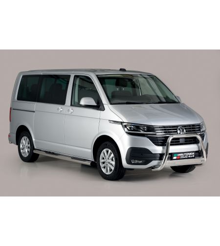 Sidorör - Misutonida - Grand Pedana - Svart Matt - Set - Volkswagen - Transporter - T6.1 - L1 - 2019-2023