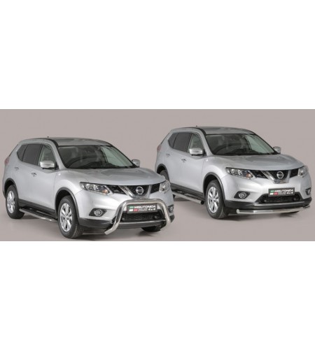 Sidorör - Misutonida - Grand Pedana - Svart Matt - Set - Nissan - X-Trail - 2014-2017