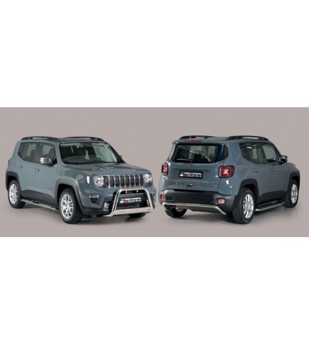Sidebars - Misutonida - Grand Pedana - Zwart mat - Set - Jeep - Renegade - 2018+