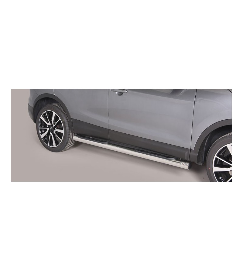 Sidorör - Misutonida - Grand Pedana - Svart Matt - Nissan - Qashqai - 2014-2017 Sidorör - Misutonida - Grand Pedana - Svart Matt - Nissan - Qashqai - 2014-2017