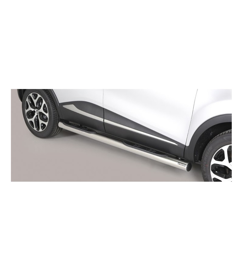 Sidorör - Misutonida - Grand Pedana - Svart Matt - Set - Renault - Captur - 2018-2019 Sidorör - Misutonida - Grand Pedana - Svart Matt - Set - Renault - Captur - 2018-2019