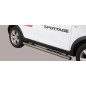 Sidebars - Misutonida - Grand Pedana - Zwart mat - Set - Kia - Sportage - 2011-2015 Sidebars - Misutonida - Grand Pedana - Zwart mat - Set - Kia - Sportage - 2011-2015