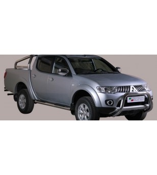 Seitenschutzbügel - Misutonida - Grand Pedana - Schwarz matt - Mitsubishi - L200 - Double Cab - 2010-2014