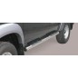 Sidebars - Misutonida - Grand Pedana - Black matte - Set - Mazda - BT-50 - Double Cab - 2006-2009