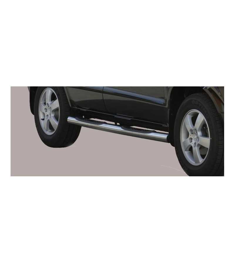Sidorör - Misutonida - Grand Pedana - Svart Matt - Set - Hyundai - Tucson - 2004-2014 Sidorör - Misutonida - Grand Pedana - Svart Matt - Set - Hyundai - Tucson - 2004-2014