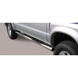 Sidebars - Misutonida - Grand Pedana - Black matte - Set - Mazda - B2500 - Double Cab - 2004-2006