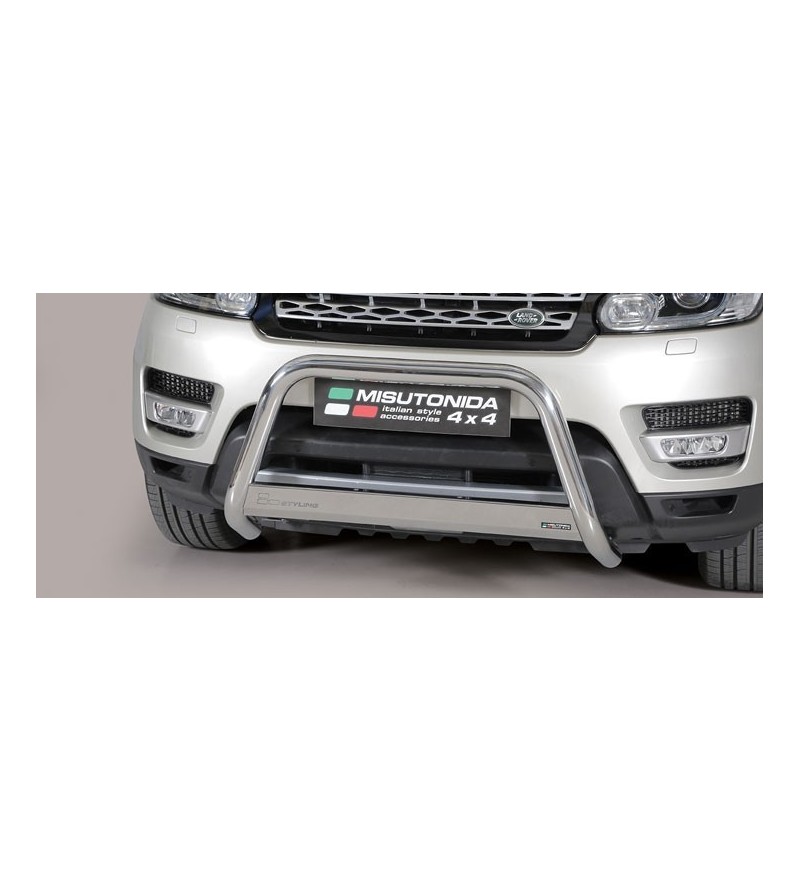 Range Rover Sport 2014, EC Approved Medium Bar Inox - EC/MED/389/IX - Bullbar / Lightbar / Bumperbar - Verstralershop Range Rover Sport 2014, EC Approved Medium Bar Inox - EC/MED/389/IX - Bullbar / Lightbar / Bumperbar - Verstralershop