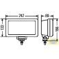 Fernscheinwerfer - Hella - Jumbo 220 - 9.4" - 24cm - Edelstahl/Chrom - Driving