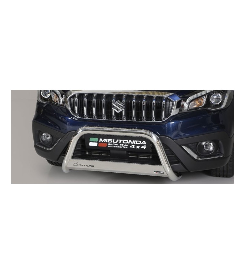SX4 S-CROSS 2017- Medium Bar EU - EC/MED/357/IX - Bullbar / Lightbar / Bumperbar - Verstralershop SX4 S-CROSS 2017- Medium Bar EU - EC/MED/357/IX - Bullbar / Lightbar / Bumperbar - Verstralershop