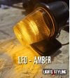 Cab roof lights - SIM - 3122 - Old School - Amber - 12V-24V
