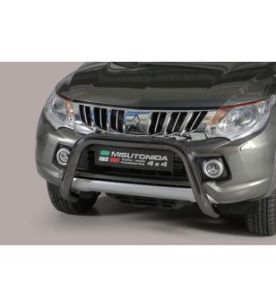 Bullbar - Misutonida - Super - EU - Black Matte - Mitsubishi - L200 - 2015-2019