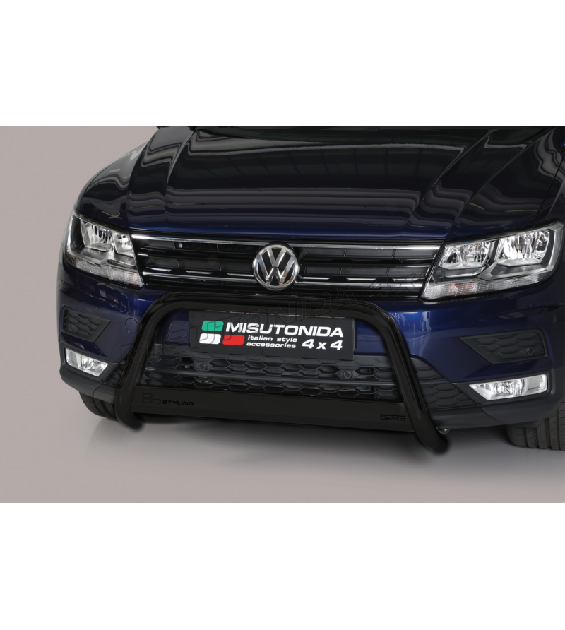 Bullenfänger - Misutonida - Medium - EU - Schwarz matt - Volkswagen - Tiguan - 2016+ Bullenfänger - Misutonida - Medium - EU - Schwarz matt - Volkswagen - Tiguan - 2016+