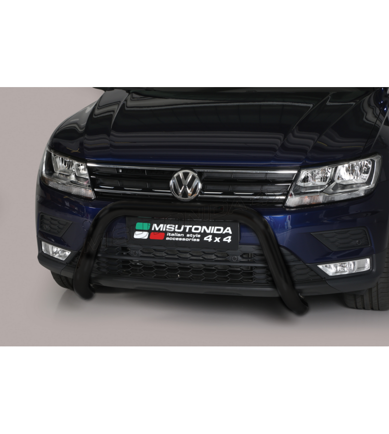 Bullenfänger - Misutonida - Super - EU - Schwarz matt - Volkswagen - Tiguan - 2016+