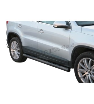 Sidebars - Misutonida - Grand Pedana - Black Matte - Volkswagen - Tiguan - 2007-2011