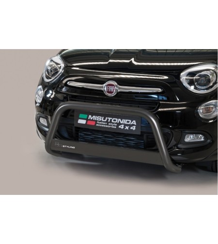 Bullenfänger - Misutonida - Medium - EU - Schwarz matt - Fiat - 500X - 2015-2018