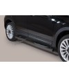 Seitenschutzbügel - Misutonida - Grand Pedana - Schwarz matt - Fiat - 500X - 2015-2018